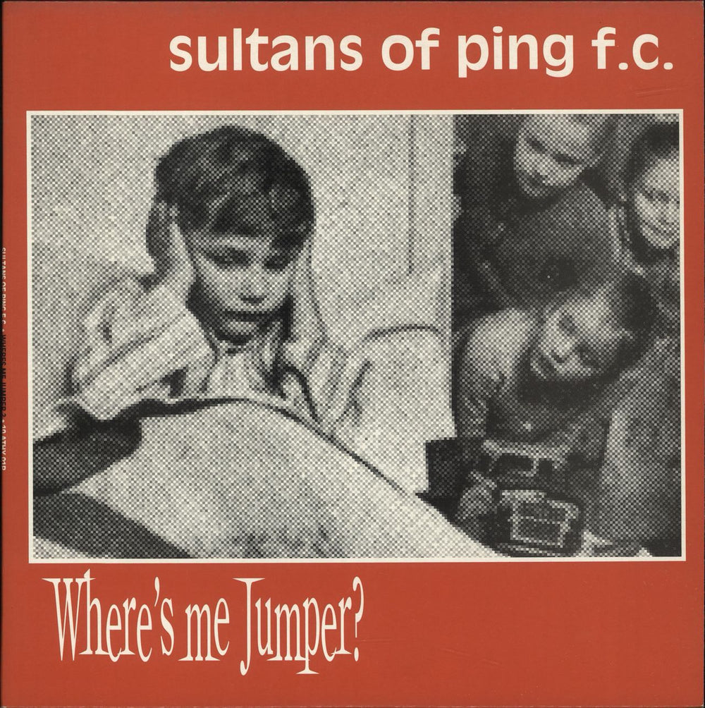 Sultans Of Ping F.C. Where's Me Jumper? UK 10" vinyl single (10 inch record) 10ATHY01P