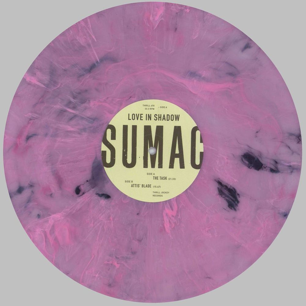 Sumac Love In Shadow - Pink & Black Marble Vinyl - Shrink US 2-LP vinyl record set (Double LP Album) 6YU2LLO827238