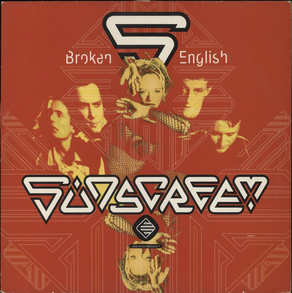 Sunscreem Broken English UK 12" vinyl single (12 inch record / Maxi-single) 6589036