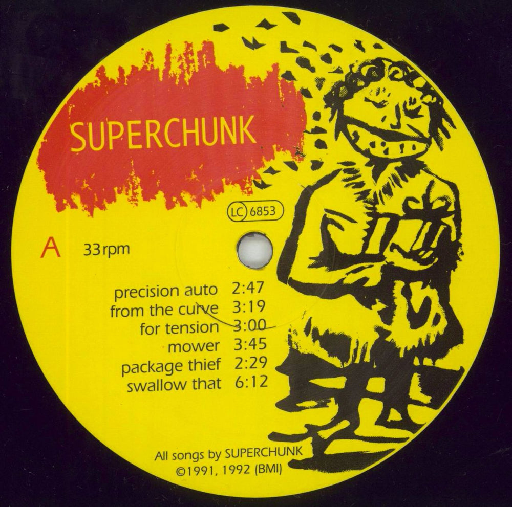 Superchunk On The Mouth German vinyl LP album (LP record) SPCLPON853826