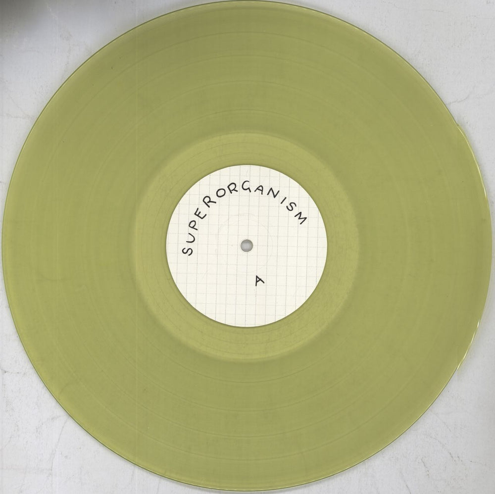 Superorganism Superorganism - 180gm Neon Yellow Vinyl UK vinyl LP album (LP record) Y1ZLPSU820986