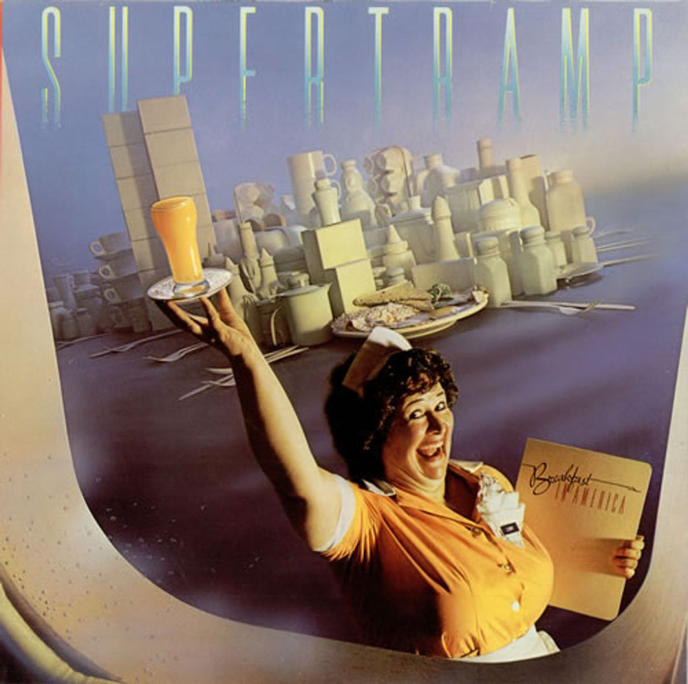 Supertramp Breakfast In America German vinyl LP album (LP record) 393708-1