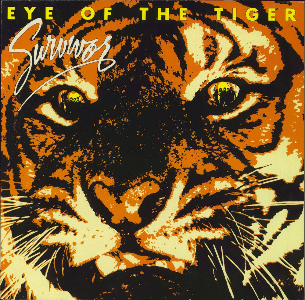 Survivor Eye Of The Tiger German vinyl LP album (LP record) 26014021