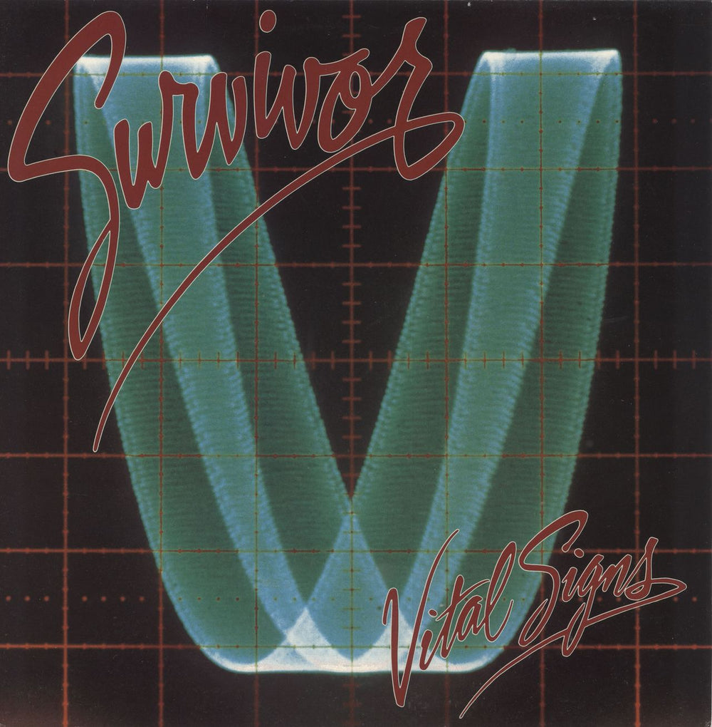 Survivor Vital Signs + Inner UK vinyl LP album (LP record) SCT26126