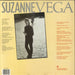 Suzanne Vega Suzanne Vega + lyric inner UK vinyl LP album (LP record) 082839507219