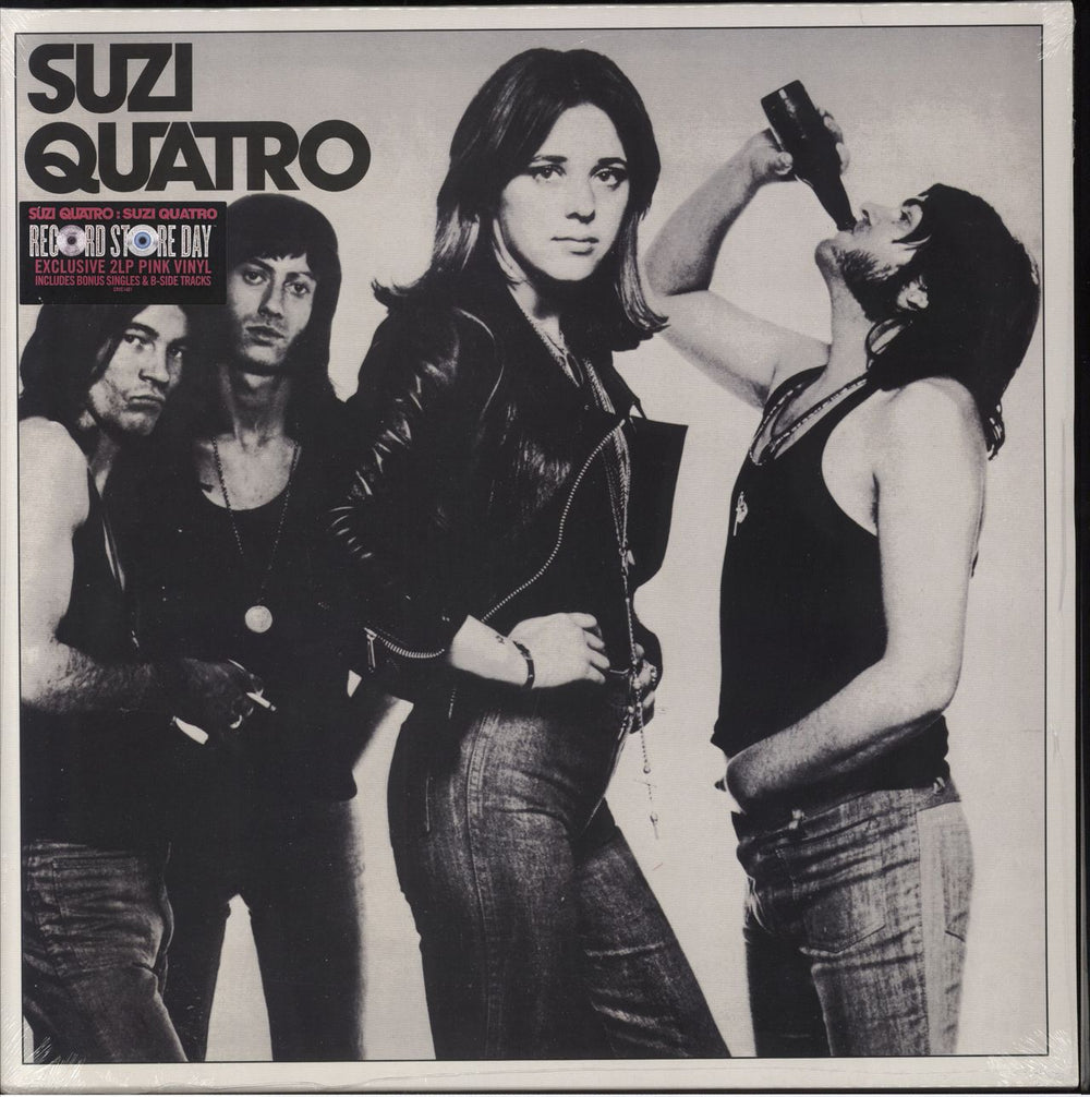 Suzi Quatro Suzi Quatro - RSD 2022 - Pink Vinyl - Sealed UK 2-LP vinyl record set (Double LP Album) CRVC1481