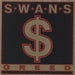 Swans Greed + Flyer - EX UK vinyl LP album (LP record) KCC2