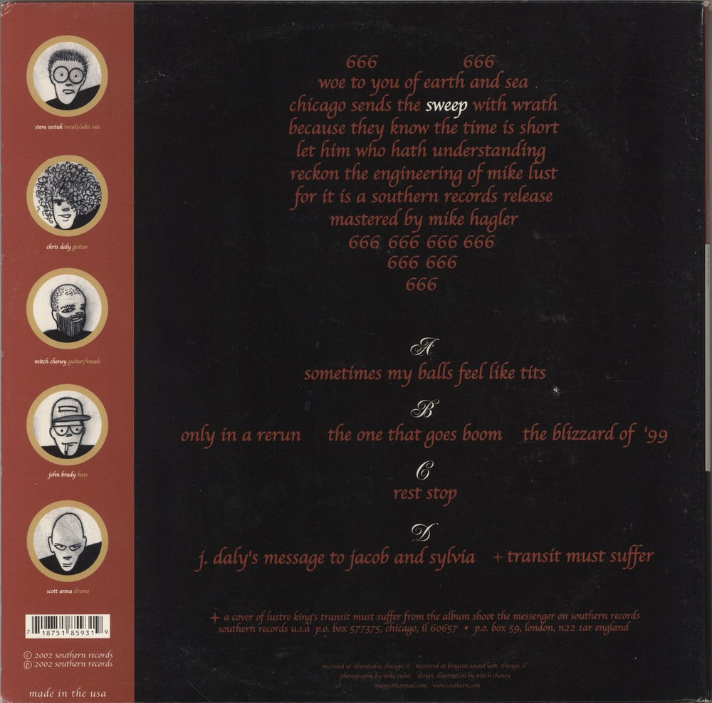 Sweep The Leg Johnny Going Down Swingin' UK 2-LP vinyl record set (Double LP Album) 718751859319