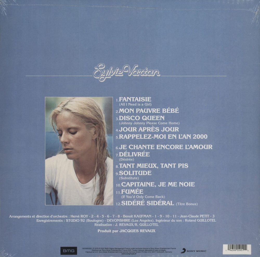 Sylvie Vartan Fantaisie - White Vinyl - Sealed French vinyl LP album (LP record) 194399559512