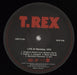 T-Rex / Tyrannosaurus Rex Live At Wembley 1972 UK vinyl LP album (LP record) REXLPLI413312