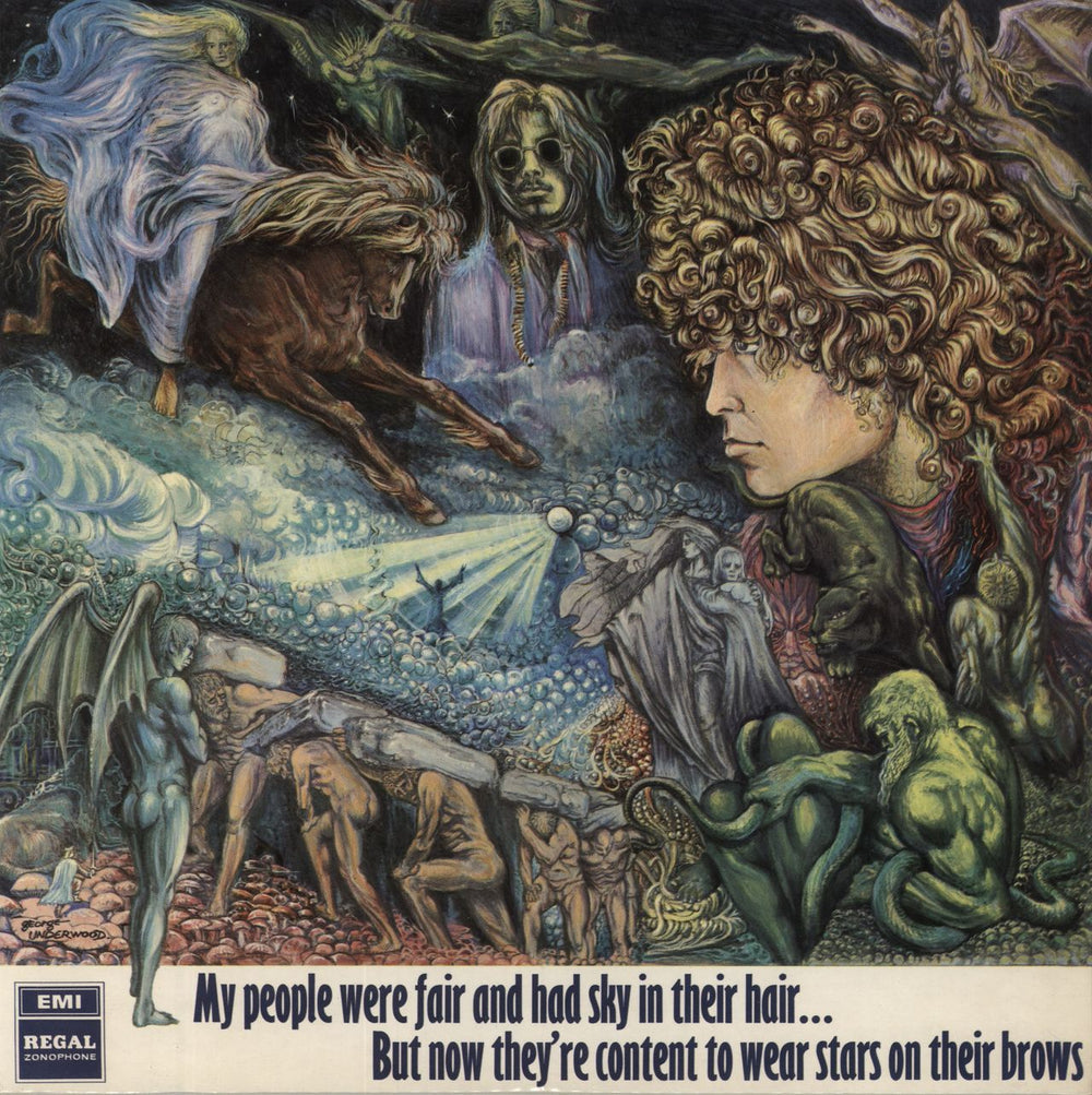 T-Rex / Tyrannosaurus Rex My People Were Fair ... UK vinyl LP album (LP record) SLRZ1003