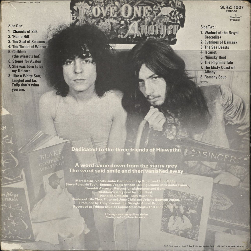 T-Rex / Tyrannosaurus Rex Unicorn - 2nd - VG UK vinyl LP album (LP record)