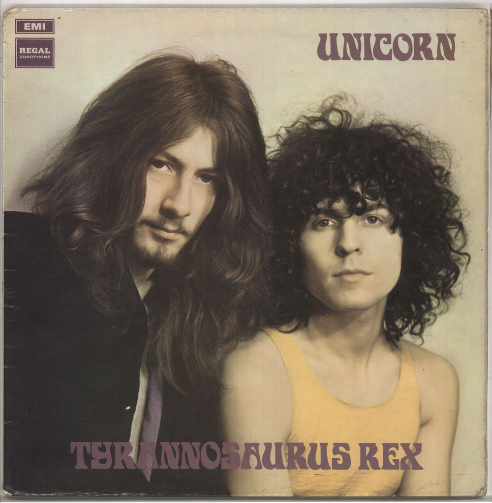 T-Rex / Tyrannosaurus Rex Unicorn - 2nd - VG UK vinyl LP album (LP record) SLRZ1007