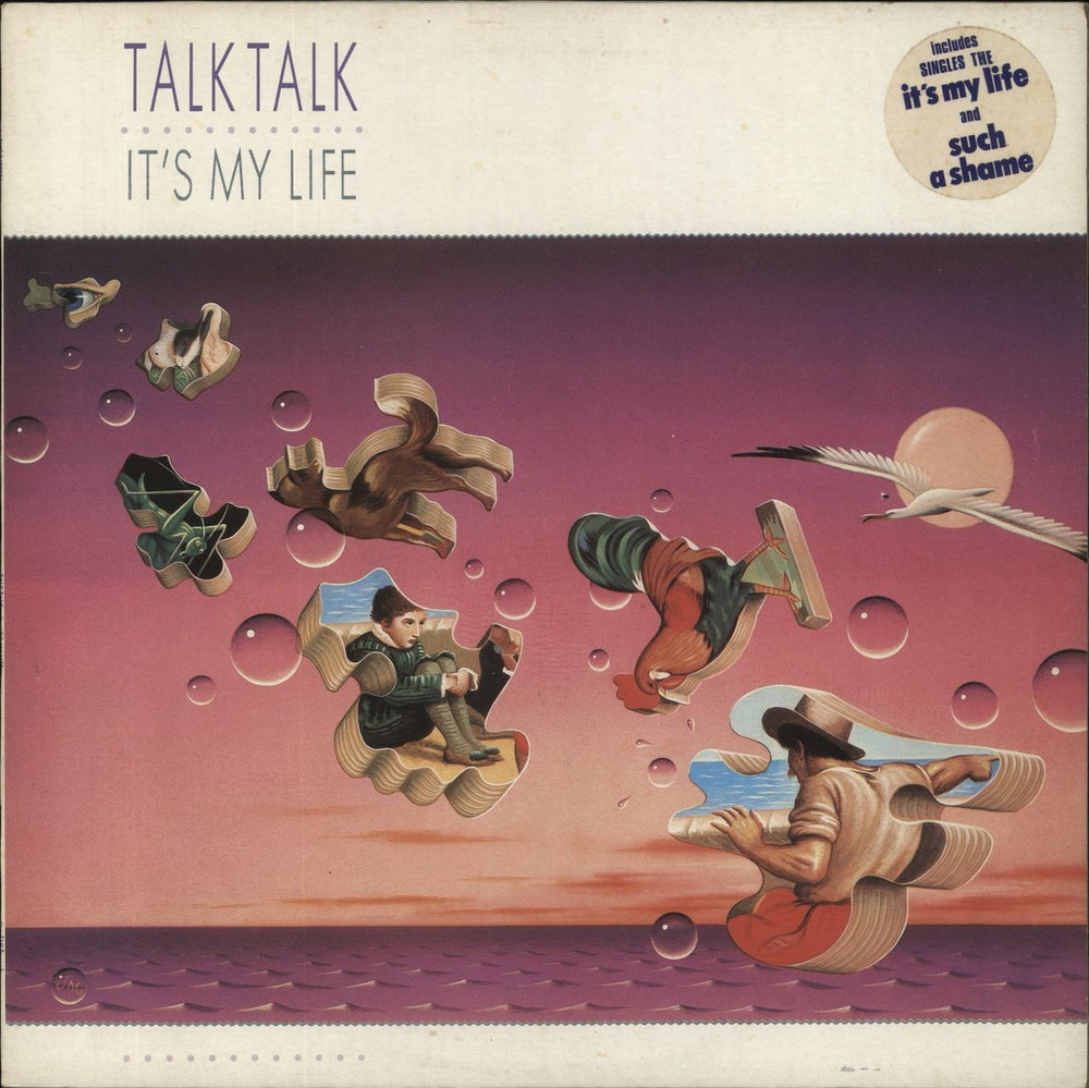 Talk Talk It's My Life + Hype Stickered Sleeve UK vinyl LP album (LP record) EMC2400021