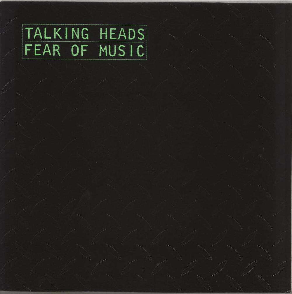 Talking Heads Fear Of Music - 180gm UK vinyl LP album (LP record) 8122796554