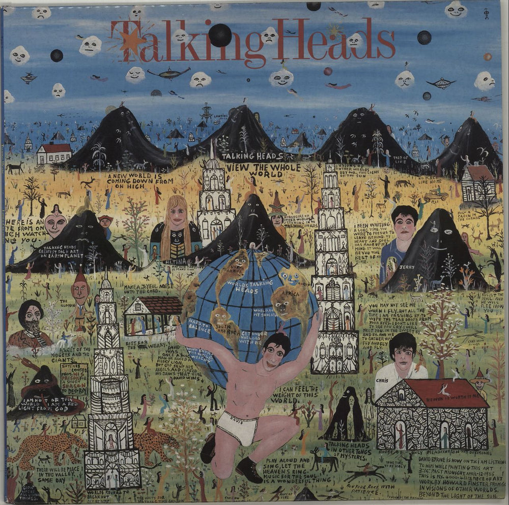 Talking Heads Little Creatures UK vinyl LP album (LP record) TAH2