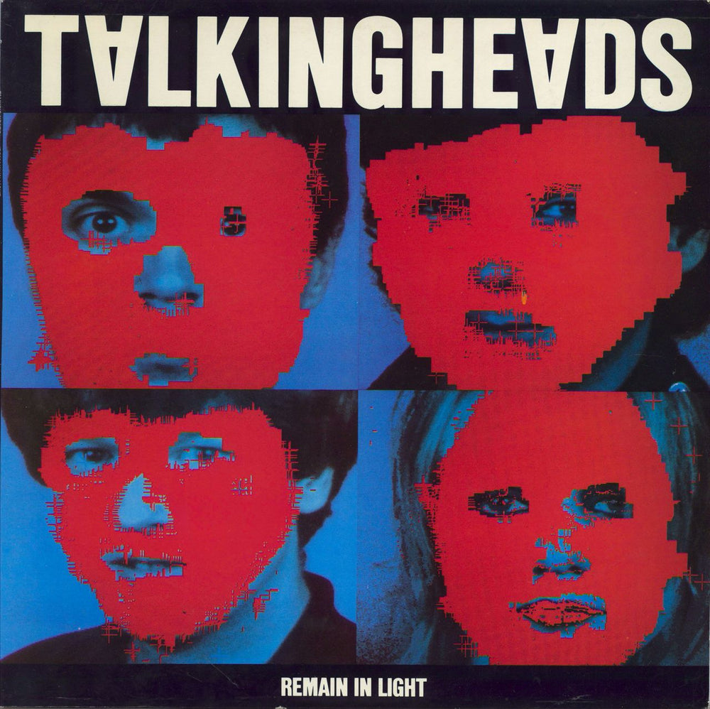 Talking Heads Remain In Light - 1st - EX + Inner & Insert UK vinyl LP album (LP record) SRK6095