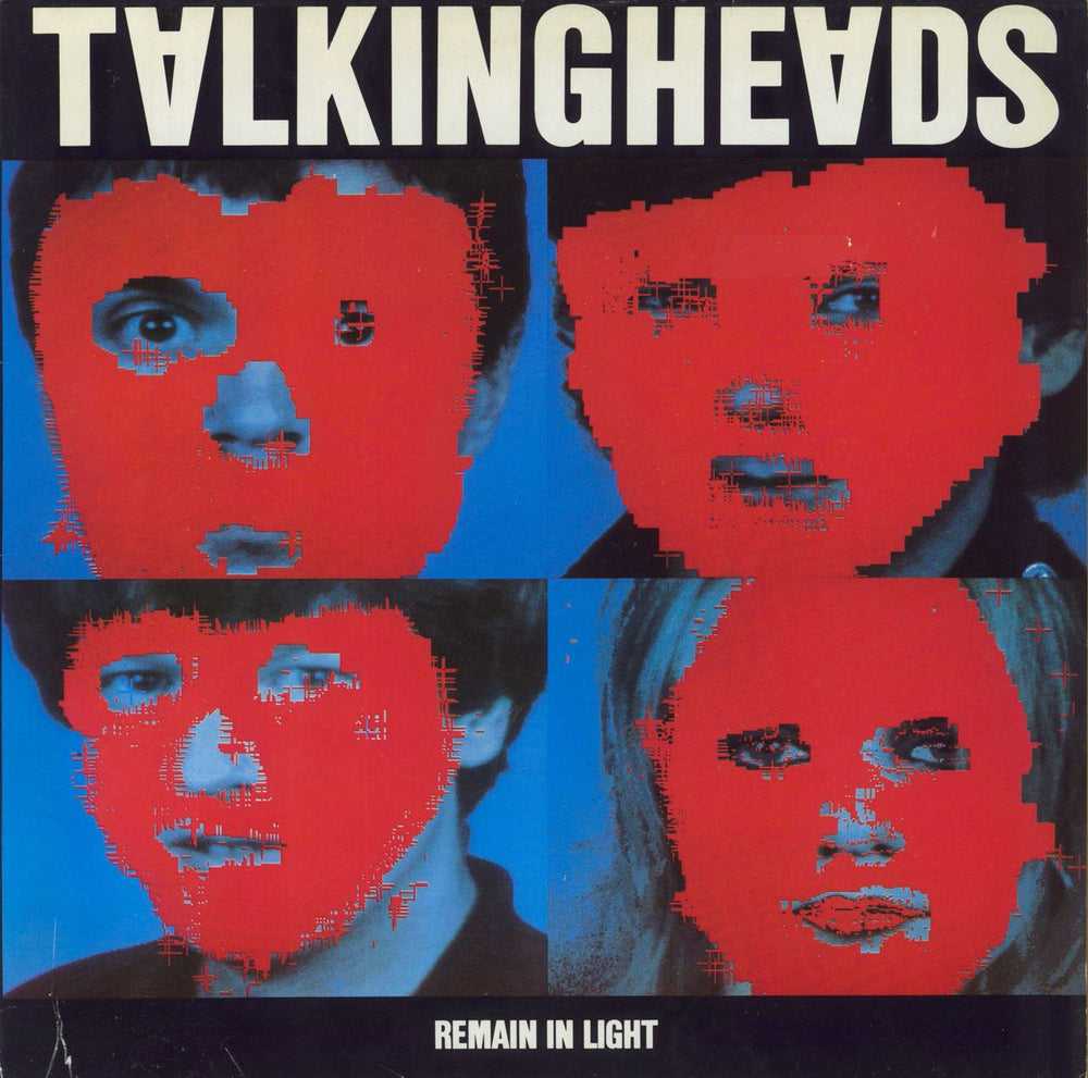 Talking Heads Remain In Light + Lyric Insert German vinyl LP album (LP record) SIRK56867