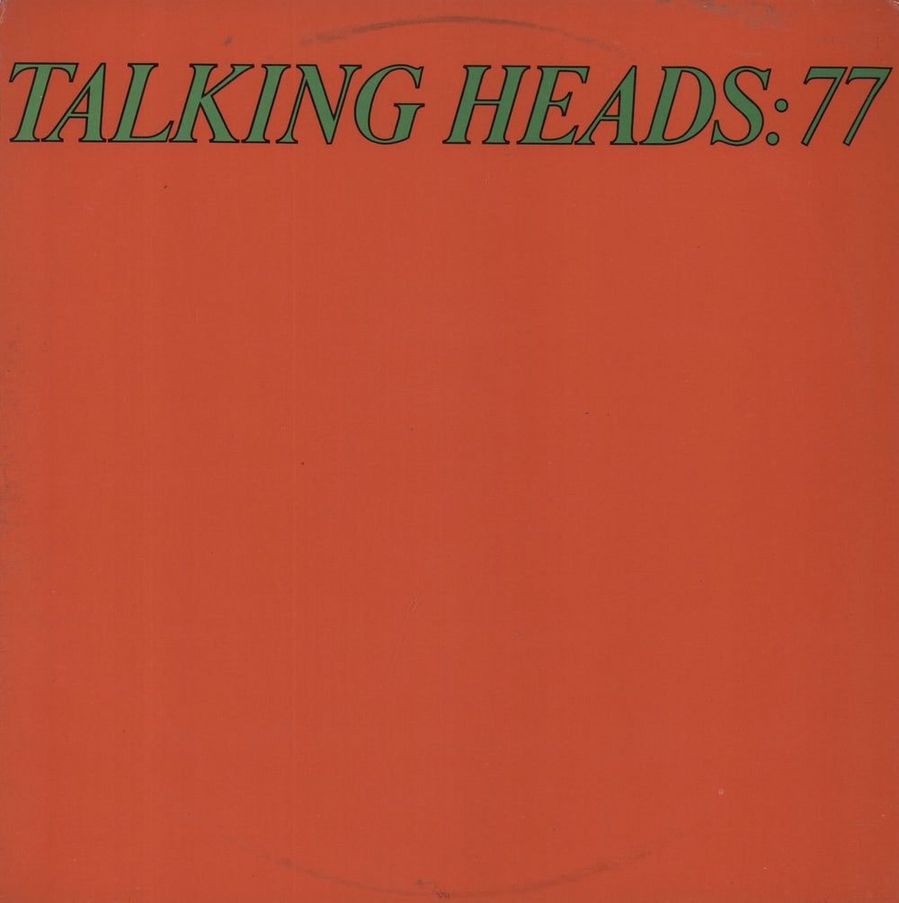 Talking Heads Talking Heads: 77 Portugese vinyl LP album (LP record) SR6036NP