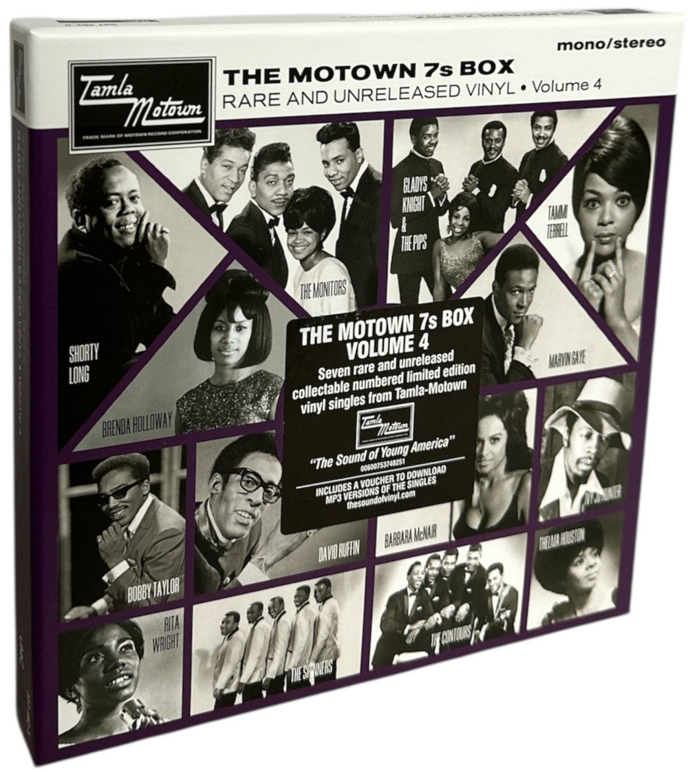 Tamla Motown The Motown 7s Box - Rare And Unreleased Vinyl: Volume 4 - Numbered UK 7" single box set 535056-2