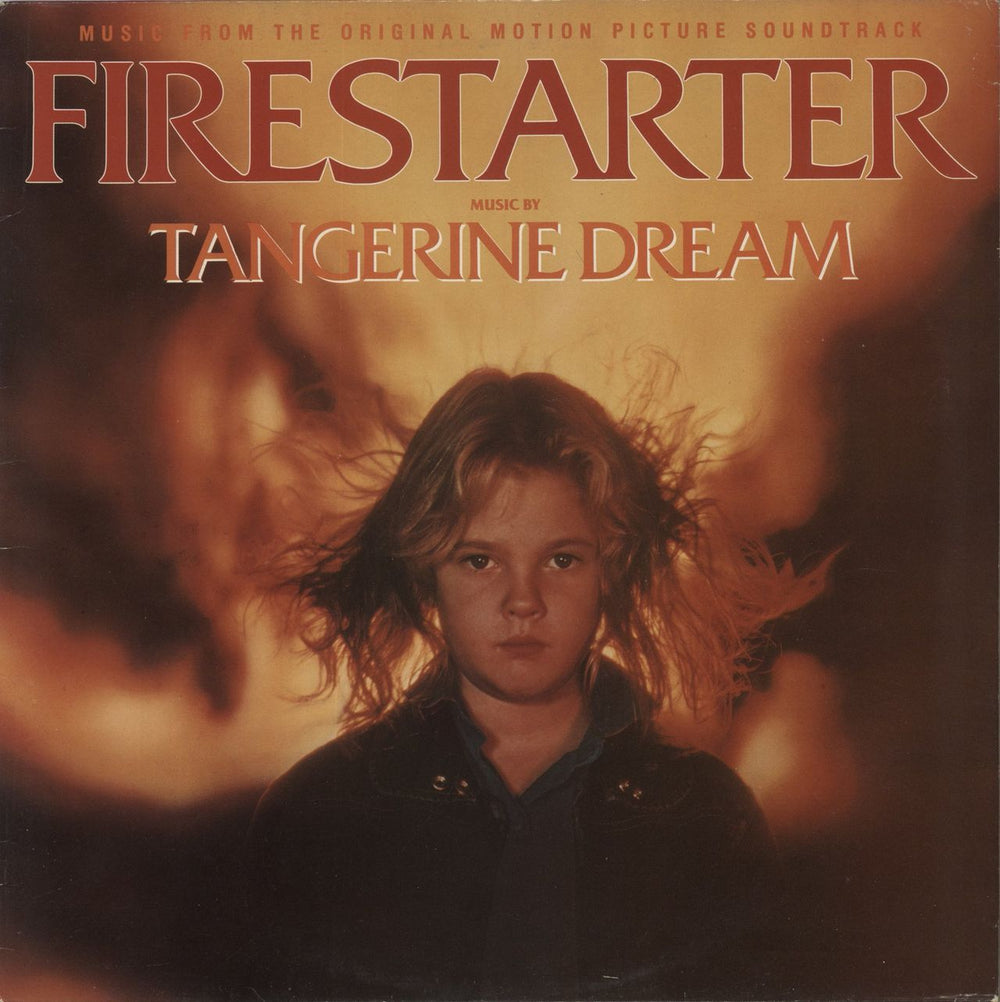 Tangerine Dream Firestarter - VG UK vinyl LP album (LP record) MCF3233