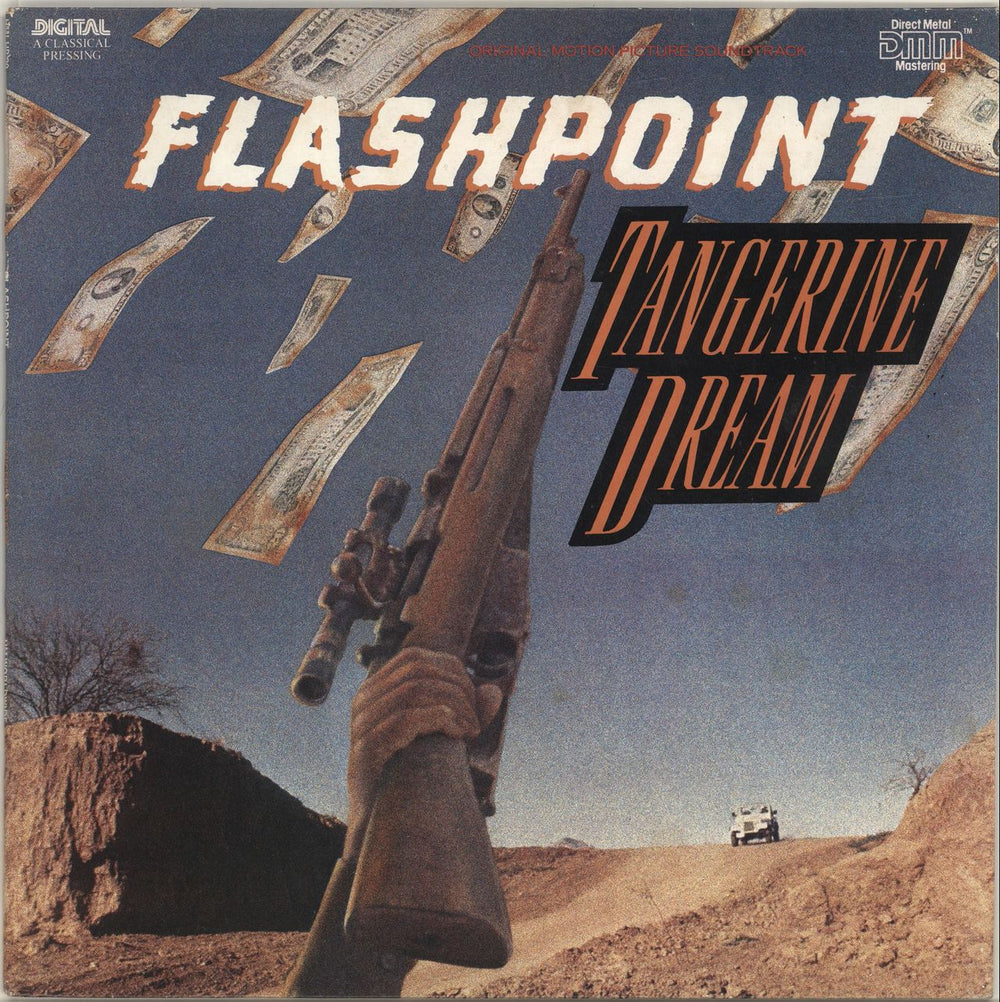 Tangerine Dream Flashpoint UK vinyl LP album (LP record) HMIHP29