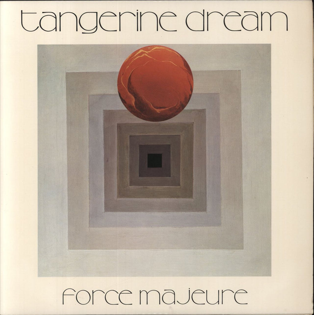 Tangerine Dream Force Majeure US vinyl LP album (LP record) VI2111