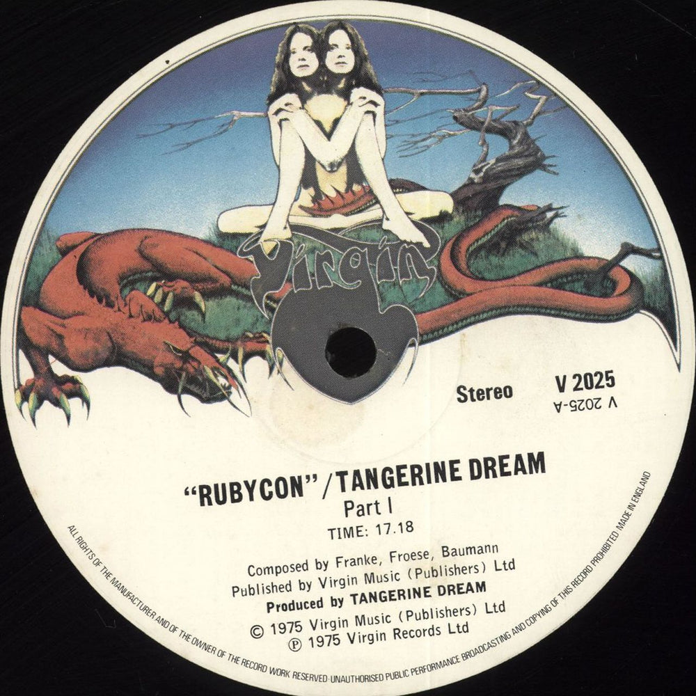 Tangerine Dream Rubycon - 1st UK vinyl LP album (LP record) TANLPRU689804