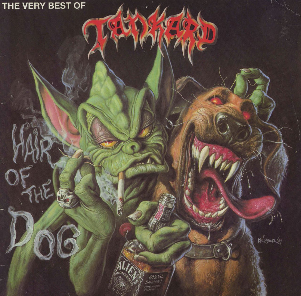 Tankard Hair Of The Dog - The Very Best Of Tankard German vinyl LP album (LP record) N0150-1/NUK150