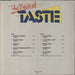 Taste The Best Of Taste Dutch vinyl LP album (LP record)