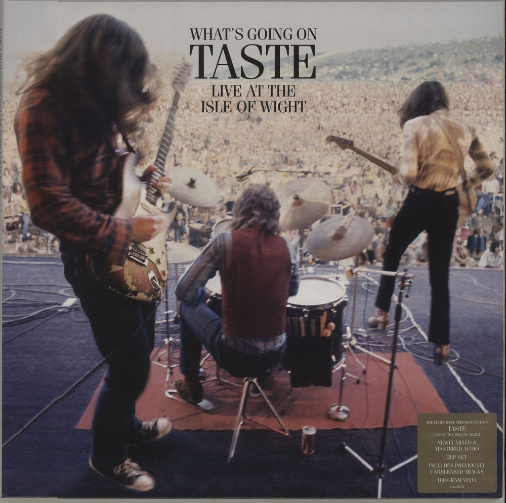 Taste What's Going On - 180gm UK 2-LP vinyl record set (Double LP Album) EAGLP647