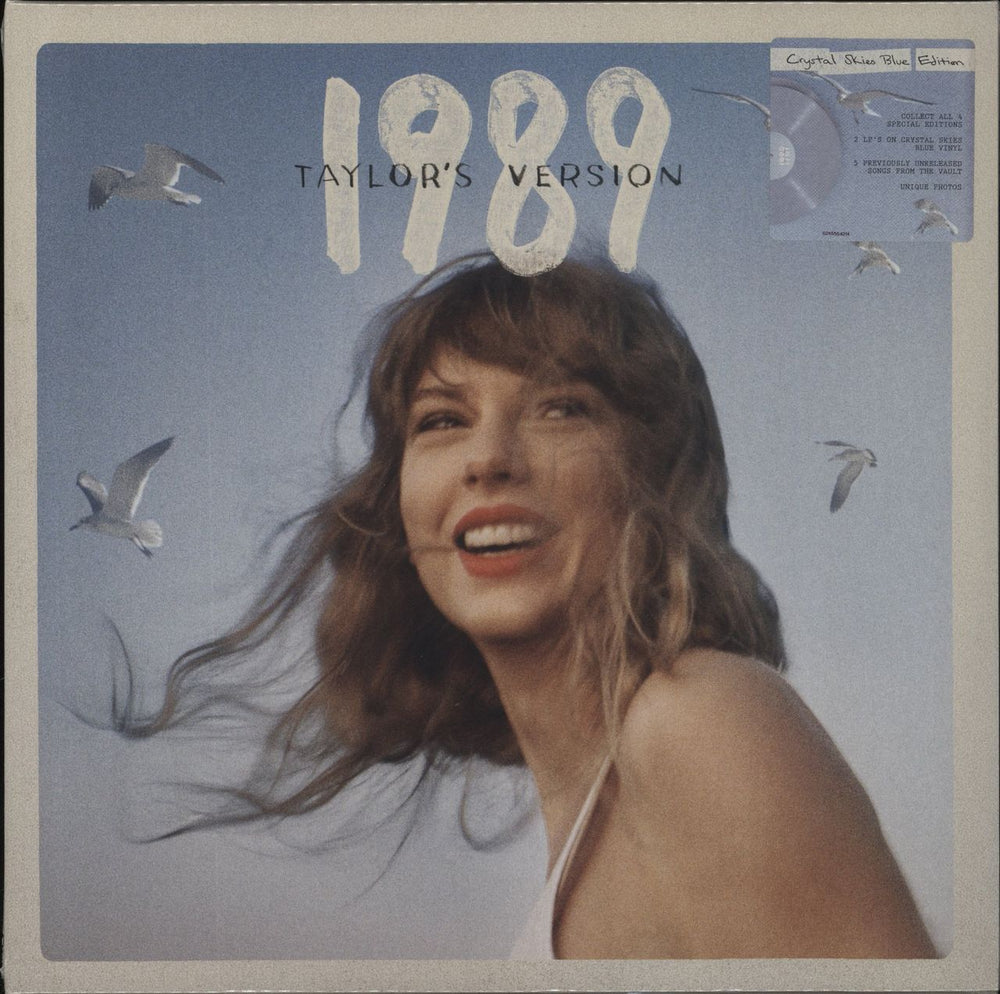 Taylor Swift 1989 (Taylor's Version) - Crystal Skies Blue Edition - Se —  RareVinyl.com