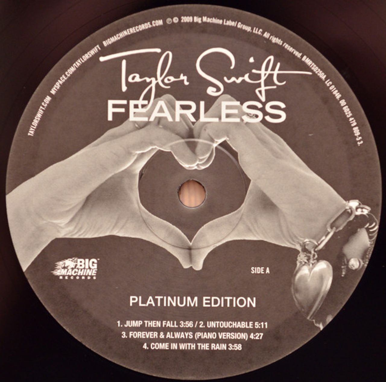 Taylor Swift FEARLESS Platinum Edition shops Vinyl