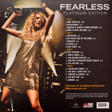 Taylor Swift Fearless Platinum offers Vinyl NEW/WRAPPED!