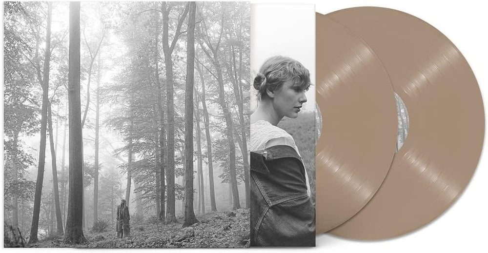 Taylor Swift Folklore - Coffee Brown Vinyl & 'In The Trees' Cover Artwork - Sealed UK 2-LP vinyl record set (Double LP Album) T502LFO759478