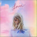 Taylor Swift Lover - Pink & Blue Vinyl UK 2-LP vinyl record set (Double LP Album) 00602508148453