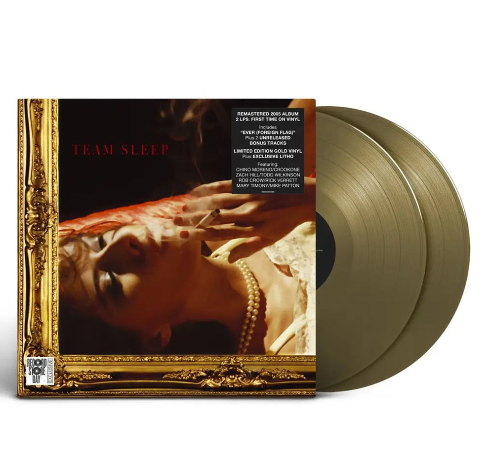 Team Sleep Team Sleep - Gold Vinyl + Lithograph - RSD 2024 - Sealed UK 2-LP vinyl record set (Double LP Album) 093624850052