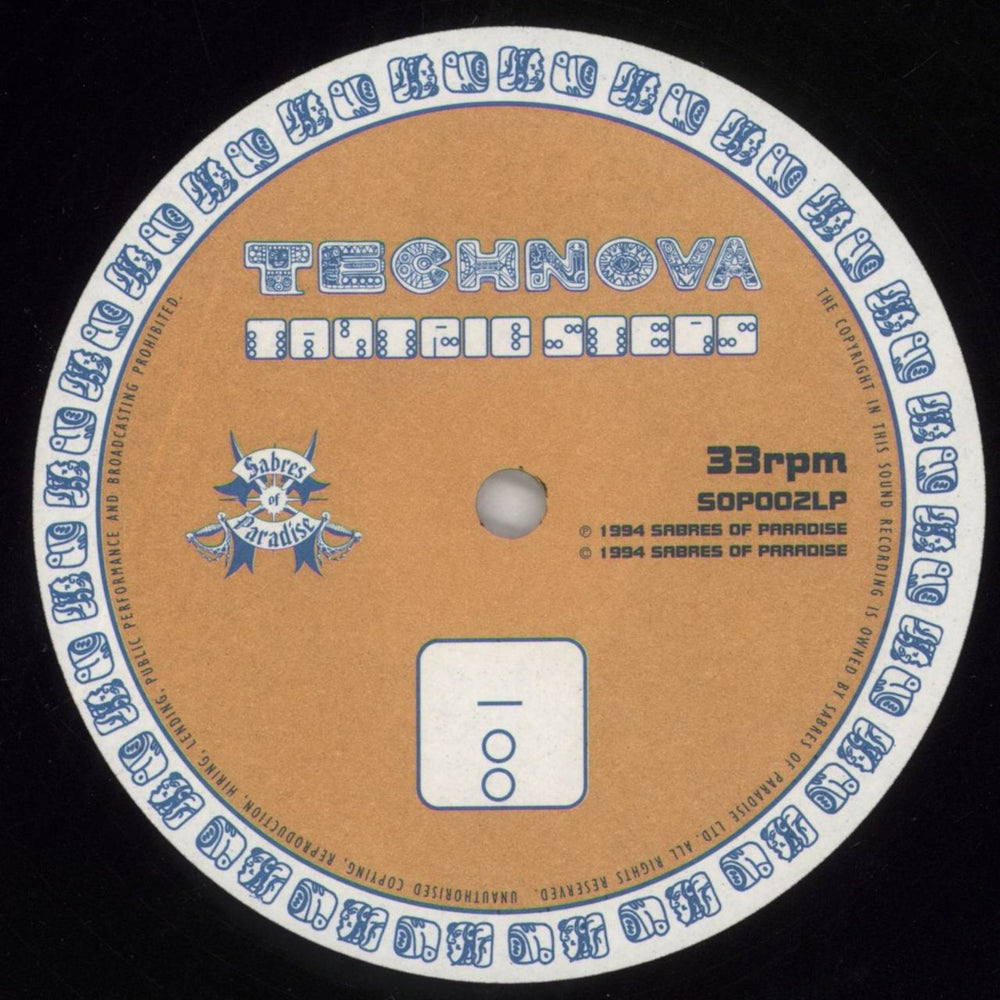 Technova Tantric Steps UK 2-LP vinyl record set (Double LP Album) XFC2LTA862499