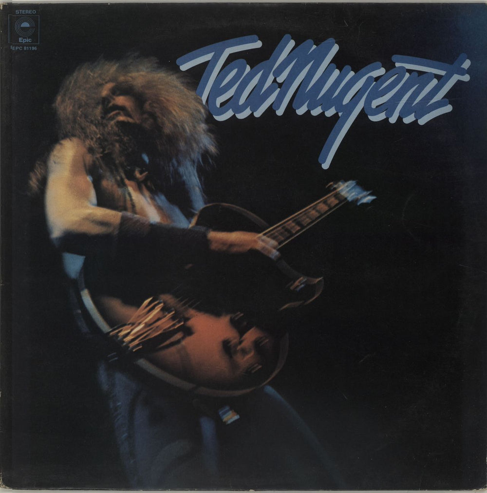 Ted Nugent Ted Nugent - 2nd UK vinyl LP album (LP record) EPC81196