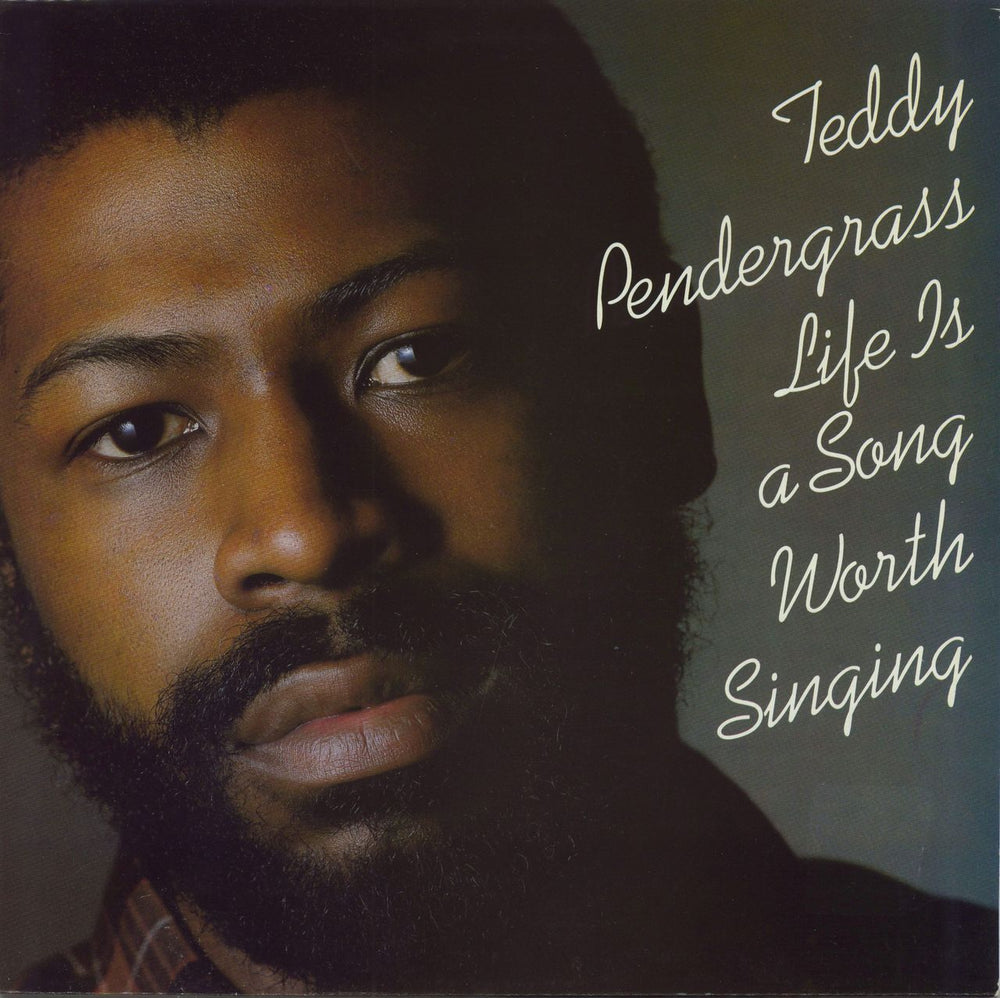 Teddy Pendergrass Life Is A Song Worth Singing UK vinyl LP album (LP record) PIR32309