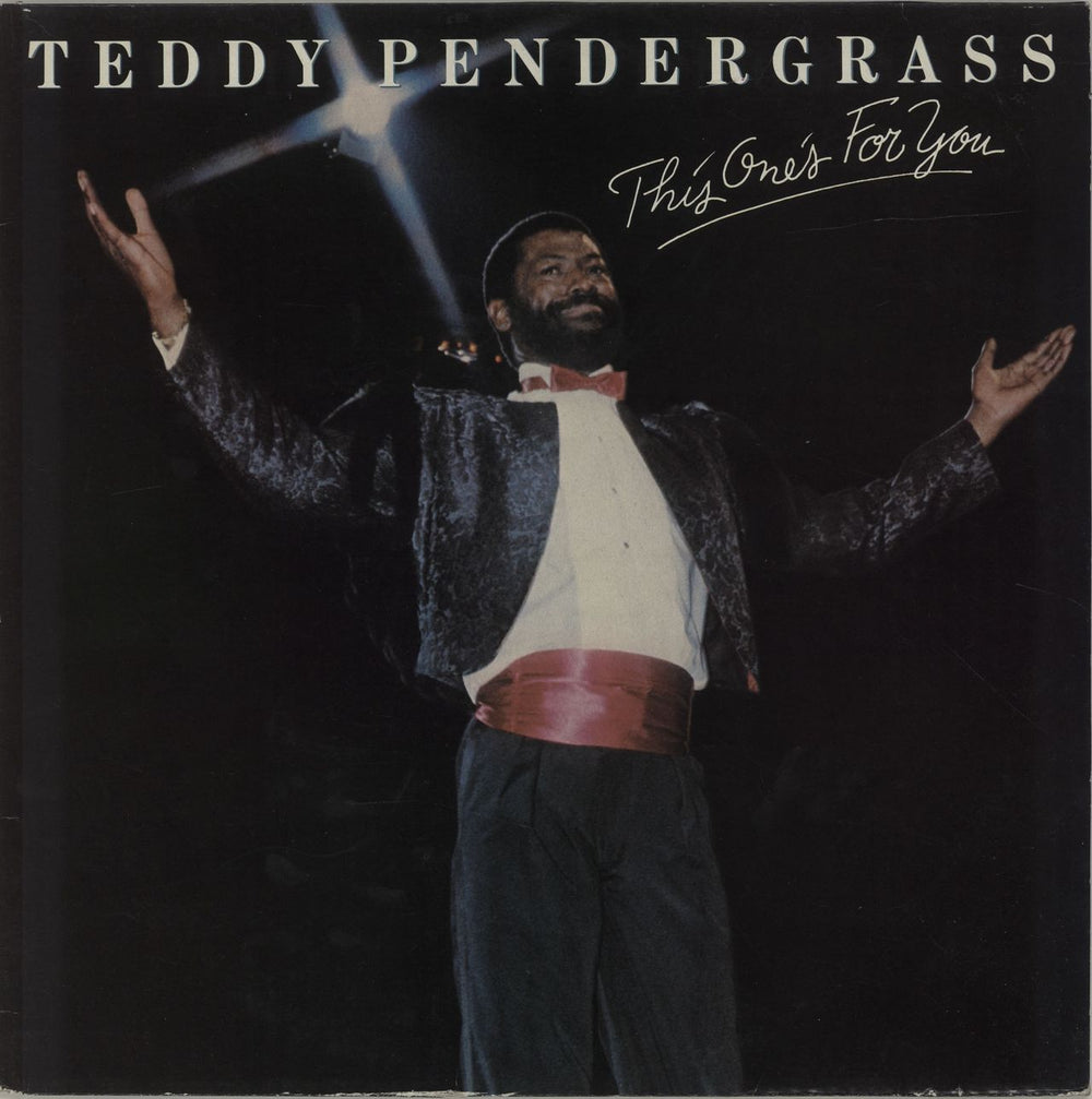 Teddy Pendergrass This One's For You UK vinyl LP album (LP record) PIR85937