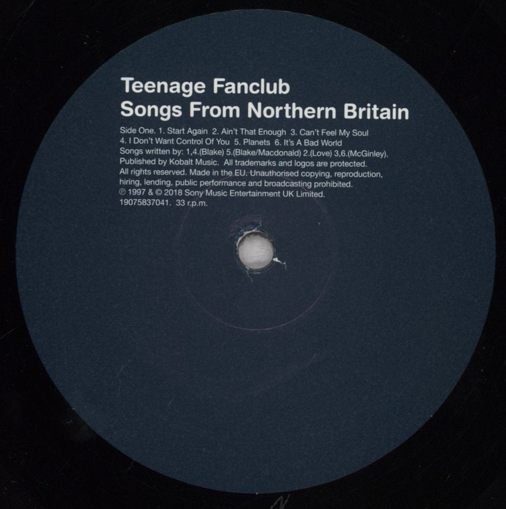 Teenage Fanclub Songs From Northern Britain - 180gm Vinyl + Bonus 7" UK vinyl LP album (LP record)