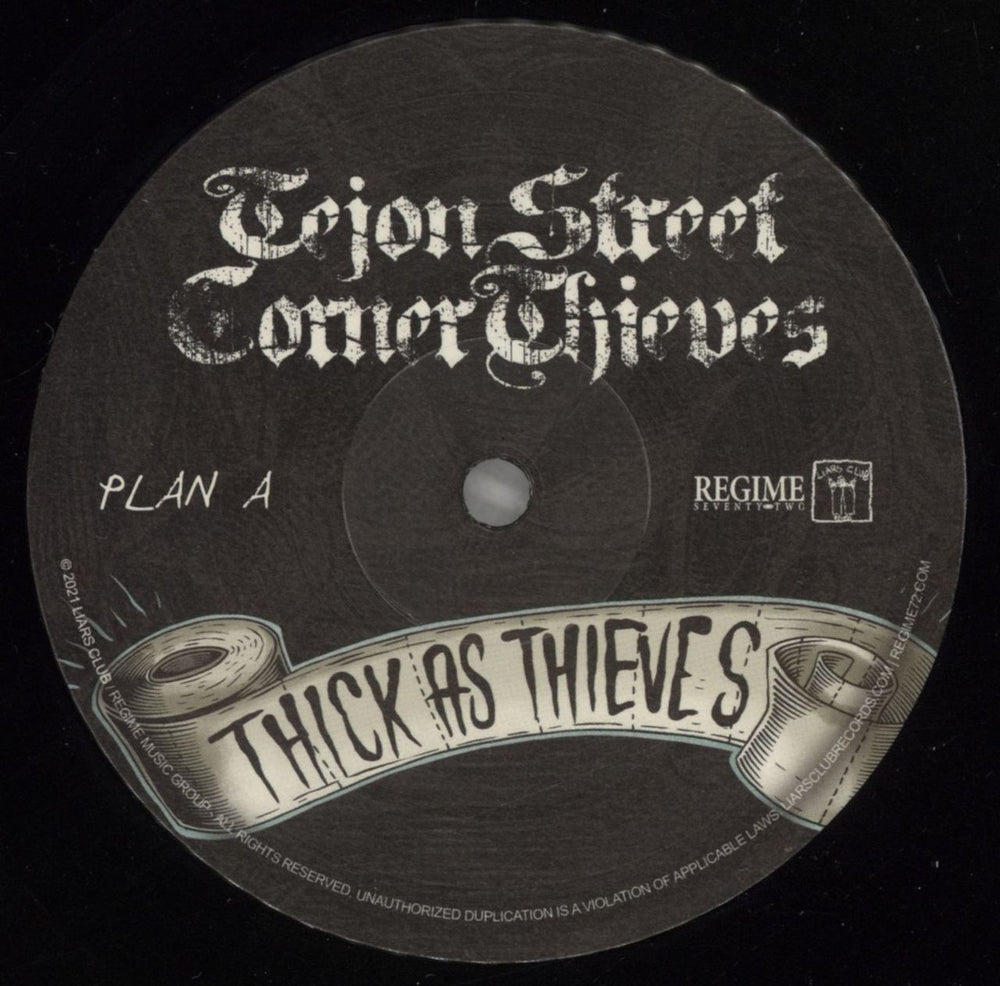 Tejon Street Corner Thieves Thick As Thieves US vinyl LP album (LP record) 90XLPTH877974