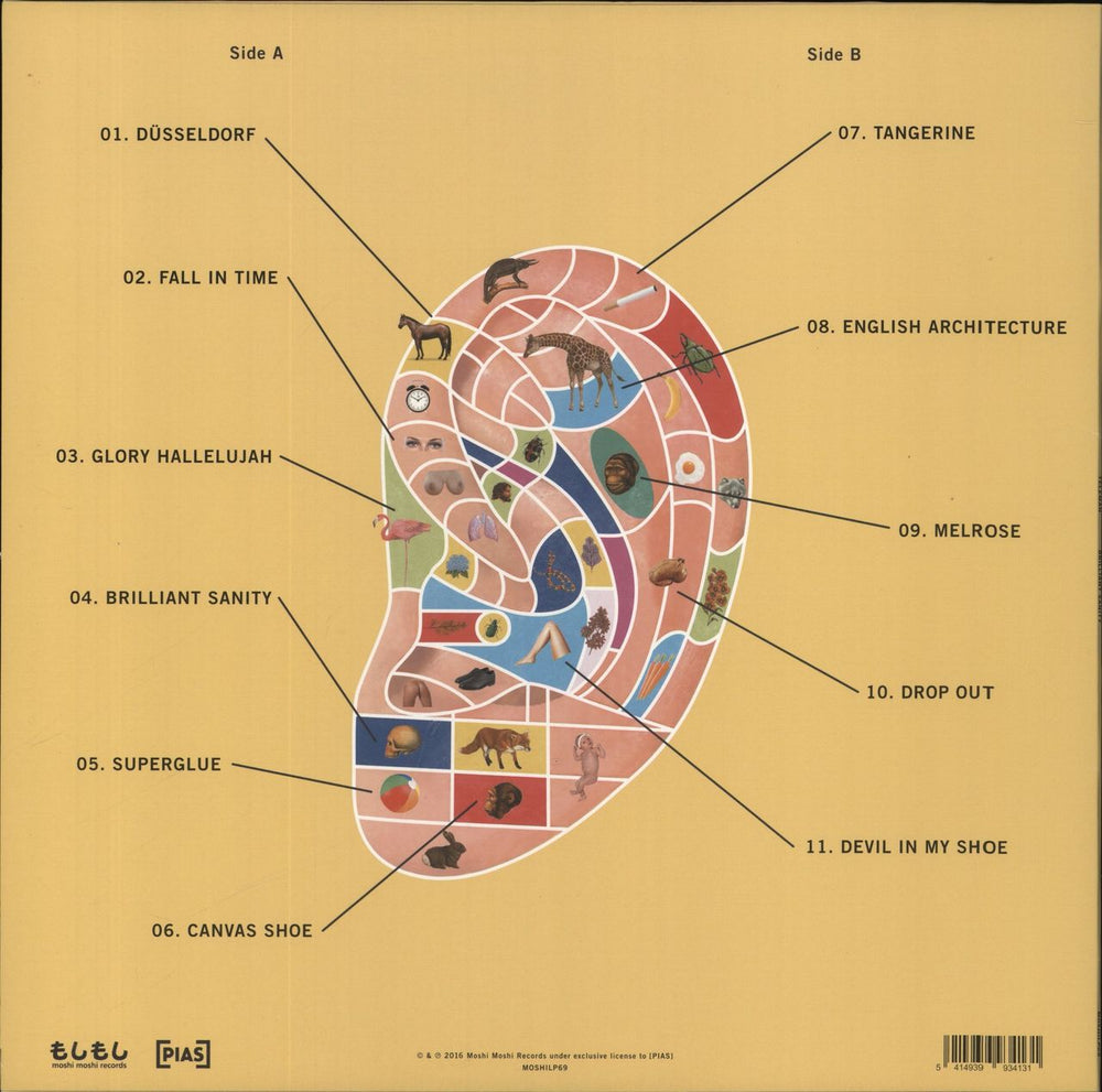 Teleman Brilliant Sanity UK vinyl LP album (LP record) 5414939934131