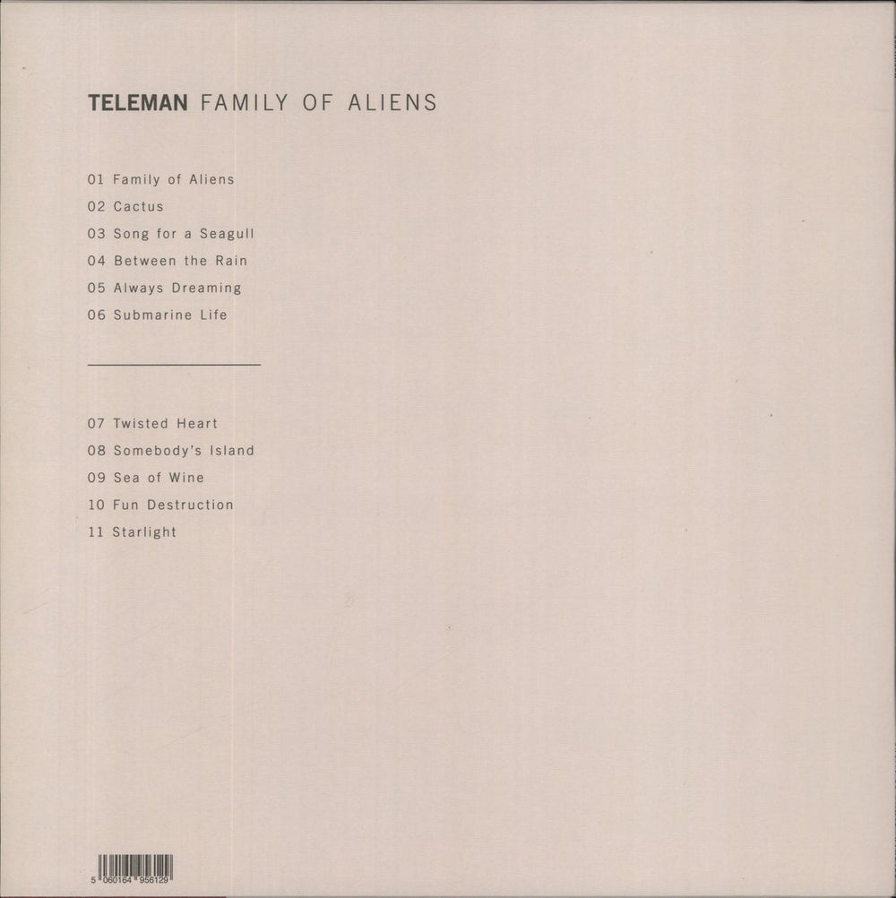 Teleman Family Of Aliens - Red Vinyl + Bonus CD UK vinyl LP album (LP record) 5060164956129