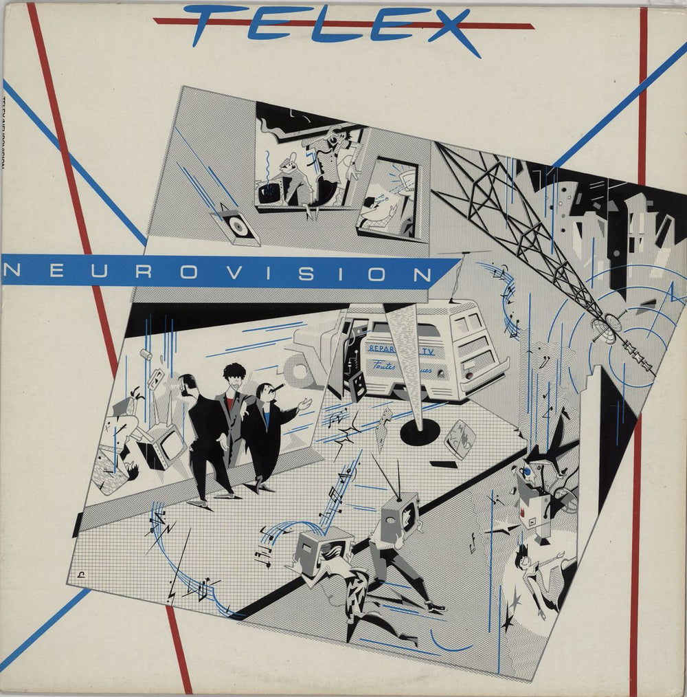 Telex Neurovision UK vinyl LP album (LP record) SRK6090