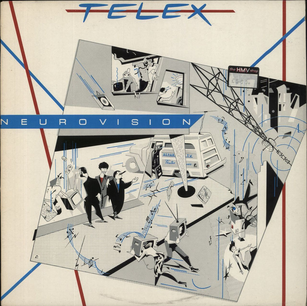 Telex Neurovision UK vinyl LP album (LP record) SRK6090