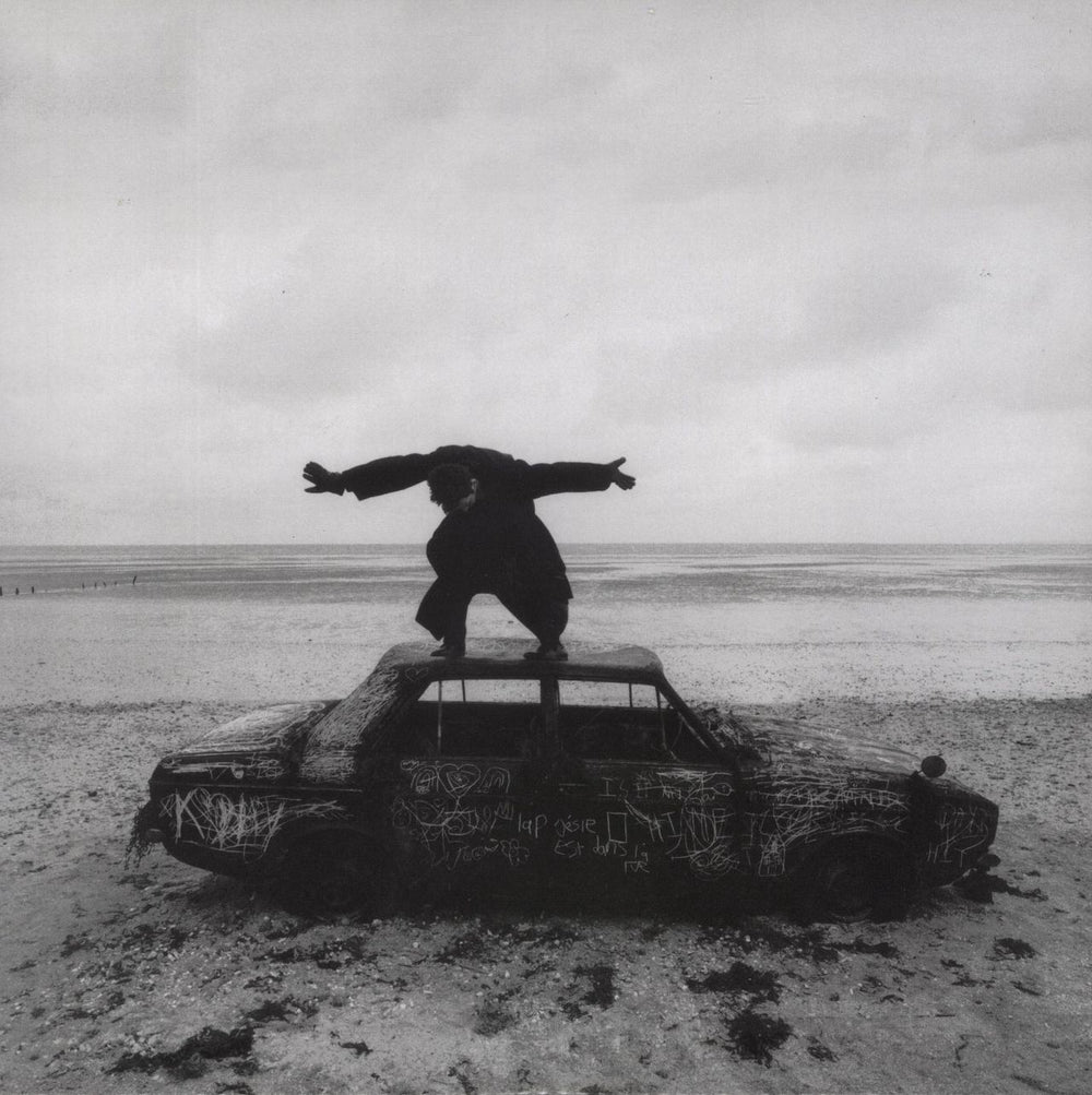 The 1975 Being Funny In A Foreign Language - Clear w/ Blue Liquid Fill Vinyl UK vinyl LP album (LP record)