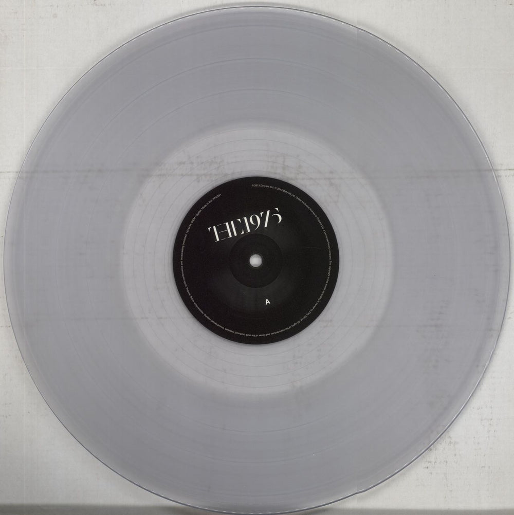 The 1975 The 1975 - Clear Vinyl UK 2-LP vinyl record set (Double LP Album) W7H2LTH675578