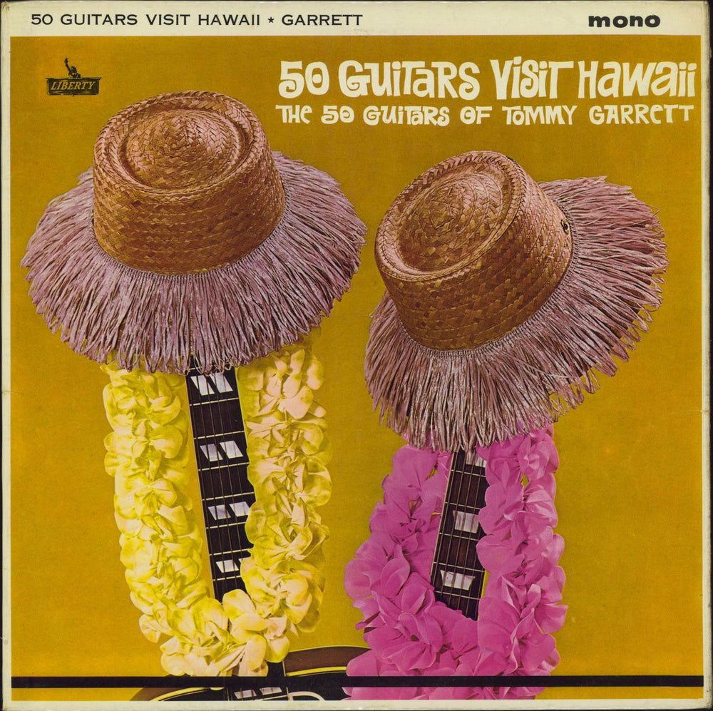 The 50 Guitars Of Tommy Garrett 50 Guitars Visit Hawaii UK vinyl LP album (LP record) LBY1108